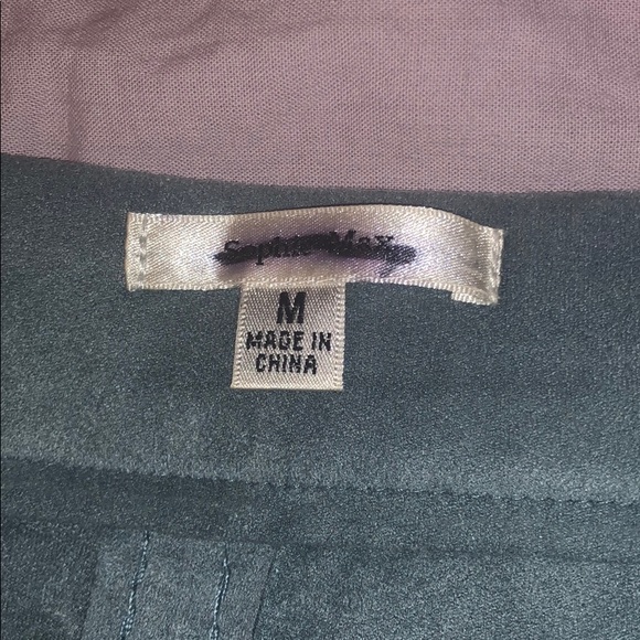 Blue Velvet Skirt - Picture 6 of 8